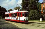 Tw 162 (ex Freiburg 113) am Torteich (7. September 2004) ... Tw 162 (ex Freiburg 113) am Torteich (7. September 2004) ...
