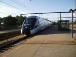 DSB IC-4 Dieseltriebzug, Litra MG, am 05.09.2007 im Bahnhof Fredericia. ...