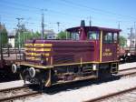 Dieseltraktor abgestellt in Bettembourg am 11.06.06.  ...