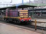 Rangierlok 905 durchf�hrt kurz nach 9 Uhr am 19.09.04 den ...