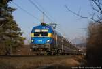 1116 029 mit der EM Werbung f�r Schweden, hier am ...