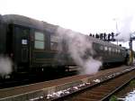 Bm 56802240050-7 (EUROTRAIN)der IGE, anl�sslich der Sonderzugfahrt Hausruckdampf beim Aufenthalt ...