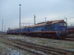 PCC M62 1754, 1690, 1536, 1726 am 05.01.2008 im DB ...