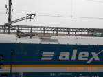 Nagelneuer Stromabnehmer und Schriftzug der 183 002 der Arriva!  ...