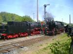 65 018 der SSN Rotterdam und 50 3610-8 warten auf ...