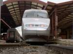 Ein TGV im Bahnhof Strasbourg am 30. Dezember 2006.  ...