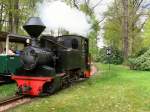 Lok der Waldeisenbahn Muskau ...  ERHARD BEYER 08.01.2008