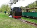 Lok der Muskauer Waldeisenbahn ...  ERHARD BEYER 08.01.2008
