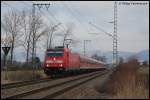 146 209-2 zieht am ...  P.F. 08.01.2008