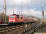 111 116 0 mit einem Regional Express am 06.01.2008 in ...
