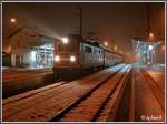 1110 505 mit Sonderzug ...  Ren� P. 09.01.2008