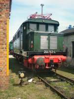 E-Lok  244 143-4 ...  ERHARD BEYER 11.01.2008