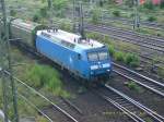 145 023 der PRESS führte am 22.08.07 einen Railtrans-Güterzug durch ... 145 023 der PRESS führte am 22.08.07 einen Railtrans-Güterzug durch ...