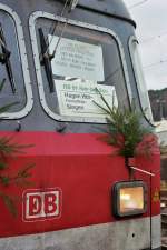 DB Regio NRW Abschiedsfahrt auf der Ruhr-Sieg-Strecke 08.12.2007  ...