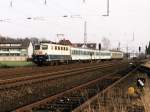 141 296-4 mit RB ...  Date Jan de Vries 14.01.2008