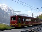Triebwagen 208 abgestellt auf dem Nebengleis w�hrend der Mittagsstunde auf ...