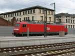 MEG 804 legte am 22.06.07 im Hbf Erfurt einen Halt ...