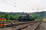 Be 6/8 III bei Wettingen (2003). Hinweis:gescanntes Foto.  ...