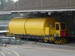 In der Zellulosefabrik in Attisholz bei Solothurn ist dieses Bahngef�hrt ...