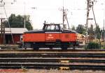 Dieselhydraulische Verschiebelok SJ Z70 719 am 09.06.2002 in Göteborg. ... Dieselhydraulische Verschiebelok SJ Z70 719 am 09.06.2002 in Göteborg. ...