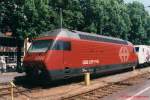 Re 460 002-9 bei ...  Gilbert Angermann 21.01.2008