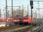 Lokwechsel: 101 132 hat ...  Volkmar D�ring 21.01.2008