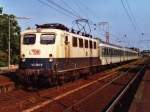 141 204-8 mit RB 61 Wiehengebirgsbahn Bielefeld-Bad Bentheim auf Bahnhof ...