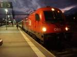 BR 1216 235 mit EC Transalpin in Buchs SG am ...