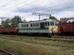 ST 43-102 macht Kopf vor einem Güterzug in Luban SL ... ST 43-102 macht Kopf vor einem Güterzug in Luban SL ...