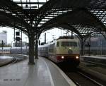 E-Lok 103 235-8 durchf�hrt ...  De Rond Hans und Jeanny 27.01.2008