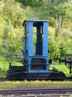 Kleine Schmale Blaue Rangierlok leider ohne Betriebsnummer ( ex SBB ...