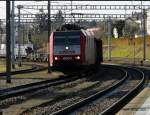 Lok 4001 mit G�terzug ...  De Rond Hans und Jeanny 03.02.2008