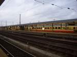 Die Durchsicht durch den Saarbr�cker Hbf versperrt IC 2057 richtung ...