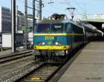 SNCB Lok 2004 steht ...  De Rond Hans und Jeanny 04.02.2008