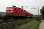 143 588 f�hrt mit der RB56 (RB 39641) Der Iserlohner , ...
