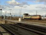 Die 217 002 und die 217 014 am 06.02.2008 in ...