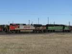 Die BNSF Lok 776 ...  Dennis Kraus 07.02.2008