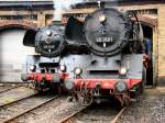 50 3501 und 03 1010 der DR im Bw Berlin-Sch�neweide, ...