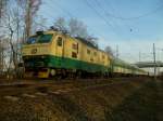 Die 151 011 f�hrt ...  Libor Bajer 10.02.2008
