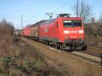 145 039-4 mit Zugzielanzeiger ...  Frederik Reuter 11.02.2008