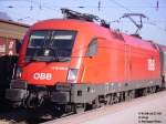 1116 249 legt mit ihrem EC 160 Vorarlberg in W�rgl ...