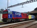 Die Am 840 003-8 und die Siemens Dispolok Es 64 ...