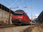 Re 460 056 mit ...  Lukas Buchmeier 13.02.2008