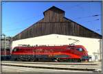 Railjet Taurus 1116 200 Spirit of Vienna steht im Heizhaus ...