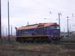 PCC M62-1194 am 19.02.2008 im Bahnhof Guben  ...