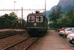 Re 6/6 11654 Villeneuve am 17.05.1999 in Landquart  ...