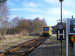 Bahnhof Wendisch-Rietz fährt die OE 36 ein
Aufgenommen am 20 Februar ... Bahnhof Wendisch-Rietz fährt die OE 36 ein
Aufgenommen am 20 Februar ...