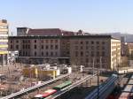 Geb�ude der ehemaligen Bundesbahndirektion Saarbr�cken am 19.02.2008  ...