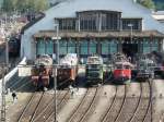 Überblick über das Depot Erstfeld an der Gotthard BAhn, anlässlich ... Überblick über das Depot Erstfeld an der Gotthard BAhn, anlässlich ...