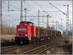 Br 298 325 mit einem kurzem Gz am 14.02.08 bei ...